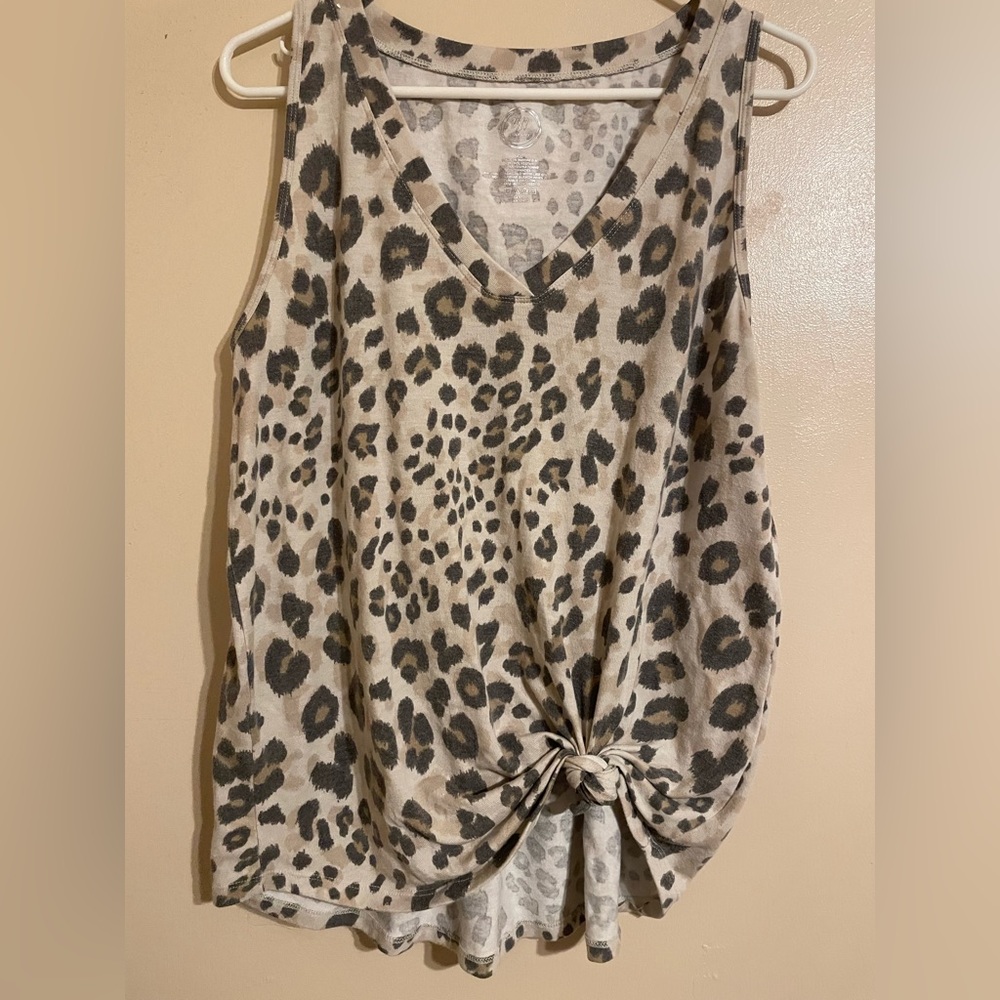 Animal Print Tank. Maurice’s size XL